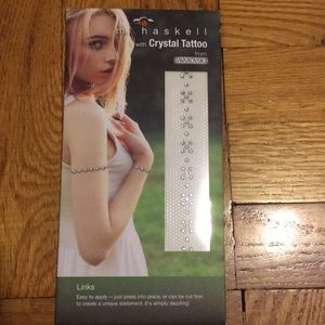 Crystal tattoo from Swarovski